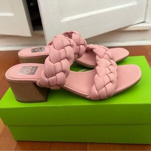 Dolce Vita Pink Stacy Sandals